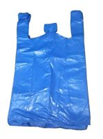 1000 Jumbo XLarge Vest Carrier Bags Plastic Strong 13" x 19" x 23" Approximate